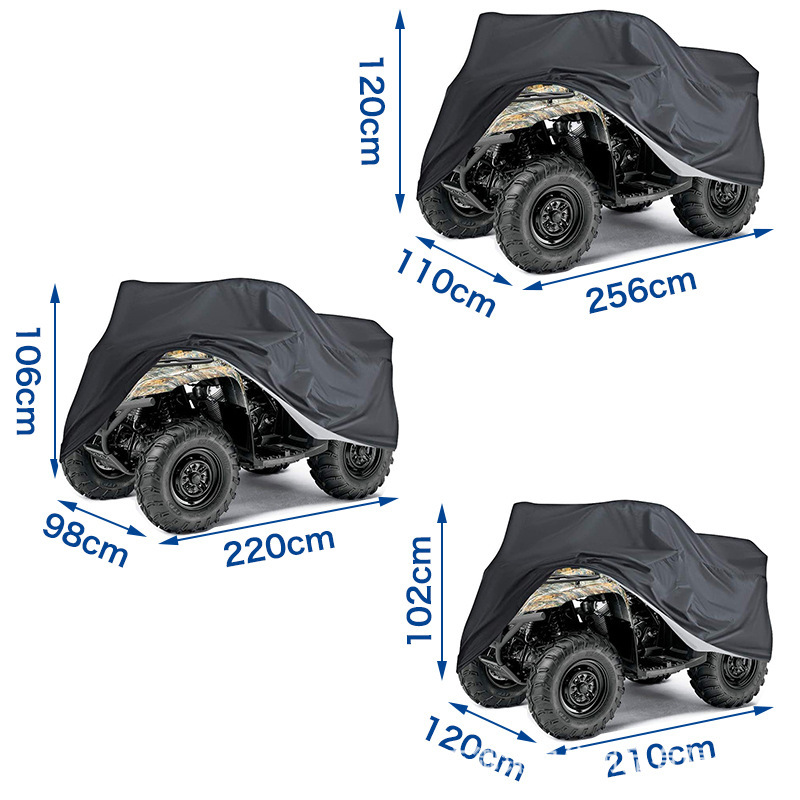 Cross-Border Waterproof Beach Vehicle Cover Atv Cover Beach Vehicle Cover Beach Vehicle Dust Cover Protective Cover