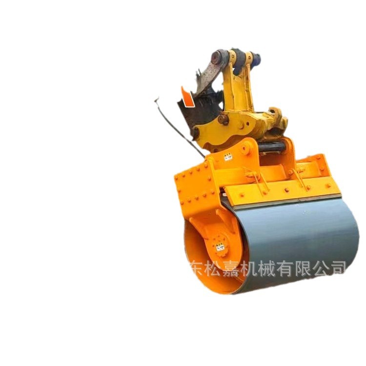 máquina de gancho para compactar pavimento excavadora rodillo compactor para reconstrucción de carreteras excavadora rodillo compactor