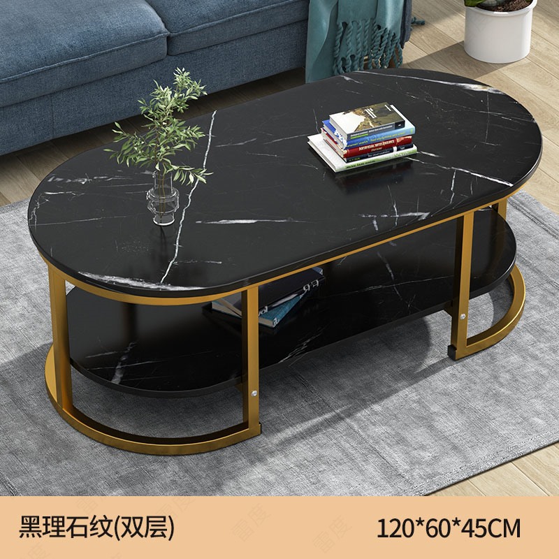 Mesa de café hogar sala de estar moderna simple Internet celebridad mesa pequeña apartamento pequeño Luz de lujo mesa de té de vidrio templado sofá mesa auxiliar