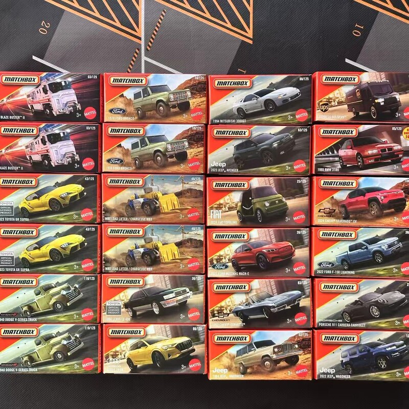 2026 Matchbox City Heroes Transportation Alloy Car Dnk70 9C5Klm New Batch