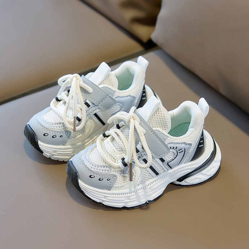 2026 primavera nuevos zapatos infantiles zapatos deportivos de malla transpirables bebés zapatos para correr zapatos de niños y niñas zapatos transfronterizos image 7