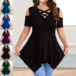 女式T恤;大码连衣裙;大码T恤