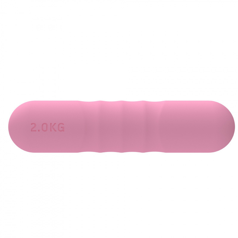 Dumbbell redondo de silicona fijo equipo de fitness yoga pilates entrenamiento de fuerza dumbbell redondo de silicona