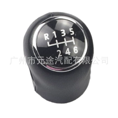 Gear Shift Knob Dust – Cab and accessories - sk-vw170-black-leather-head-6-speed