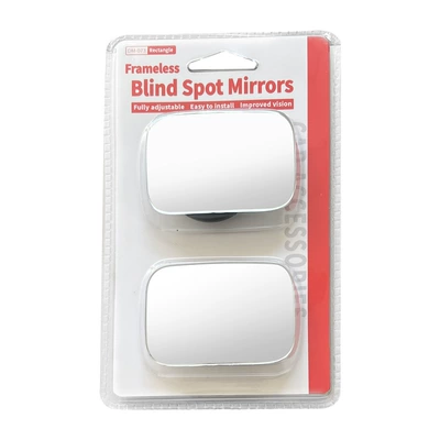 Car Small Round Mirror, Reversing Mirror, High-Definition Frameless Blind Spot Mirror, Wide-Angle Auxiliary Rearview Mirror, Practical Car Accessory (Other Automotive Exterior Supplies) - figure-6446