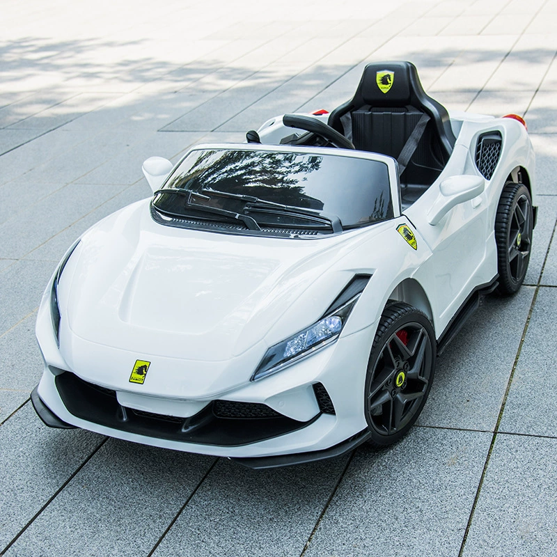 Ferrari игрушечный электромобиль, полноприводный транспорт с сиденьем, пульт дистанционного управления, для 1–12 лет