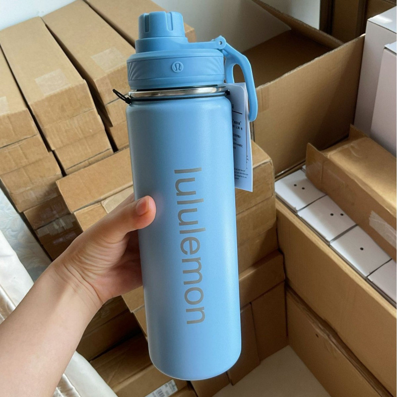 lulu运动水瓶户外保温杯瑜伽水杯710ML男女大容量|undefined