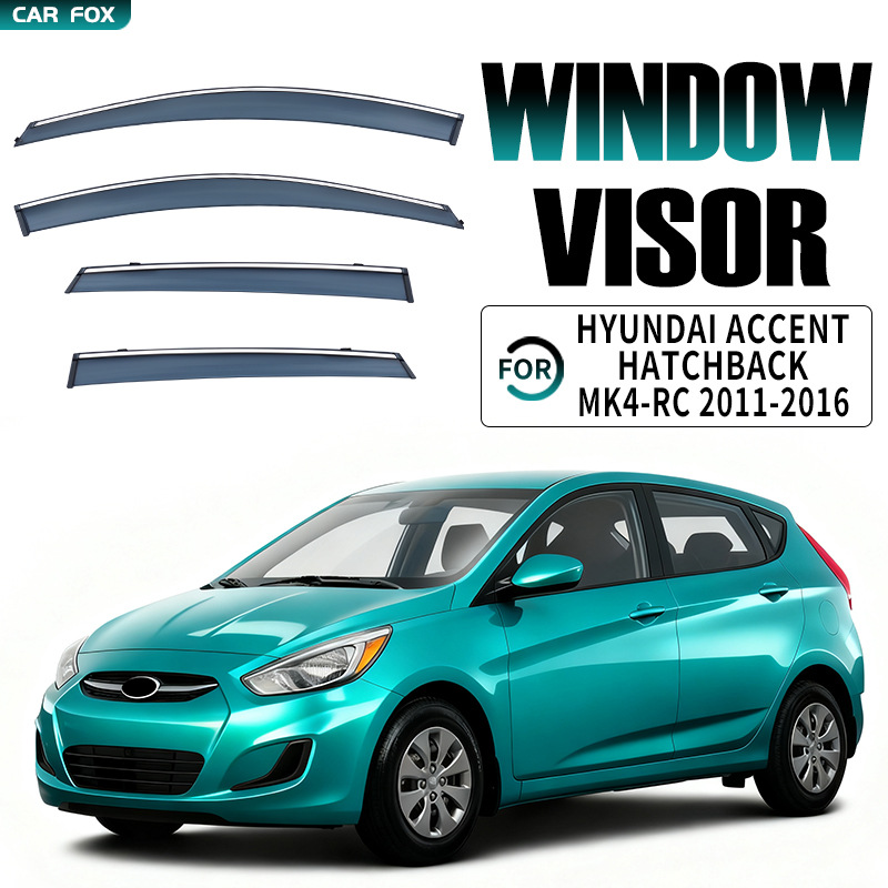 Suitable for modern Accent Sunny Rain Blocker Rain Eyebrow accentverna Brio Window visor