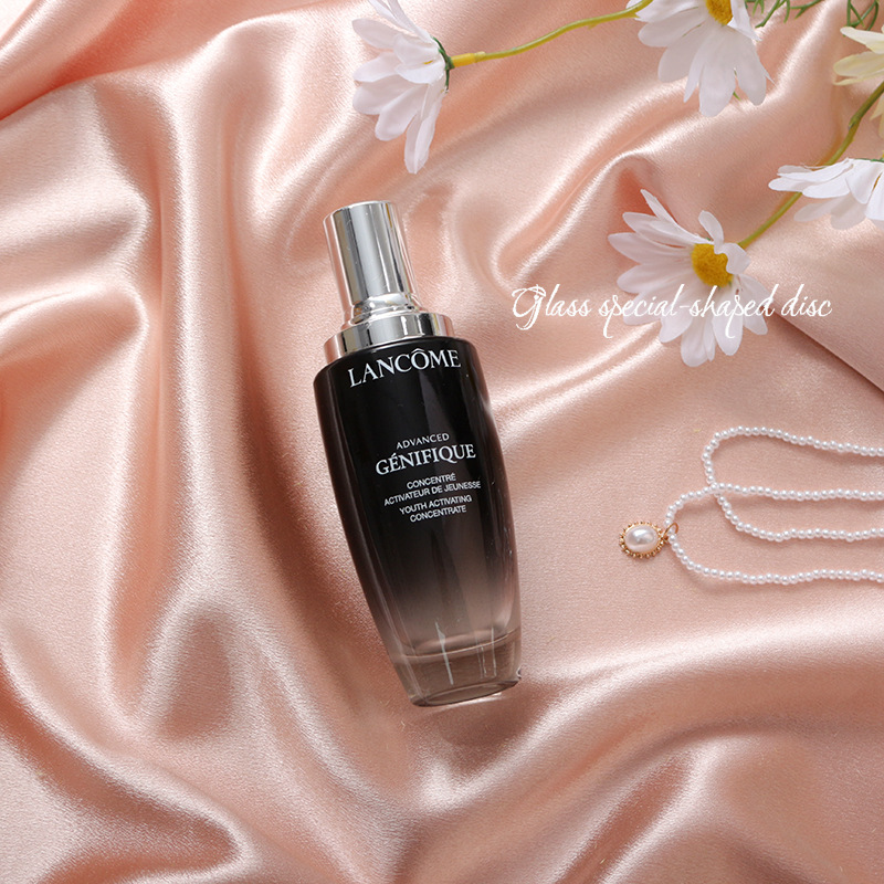 De doble cara de cristal Satén de color sólido fotografía de fondo paño ins estilo cosméticos joyería manicura tiro Decoración Accesorios fotografía