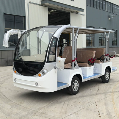 Xinda Road Park Community Factory Winery Electric Shuttle Bus Convertible 11-Seat Scenic Area Tourist Vehicle (Elektrikli qolf avtomobilləri) - 11-seats-prepaid