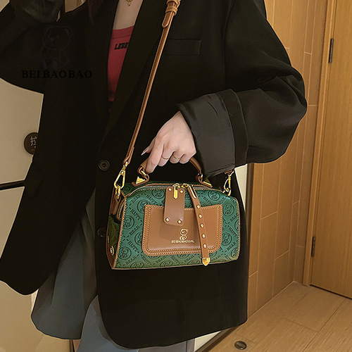 North bag source factory bag Boston bag niche design fashion shoulder crossbody bag