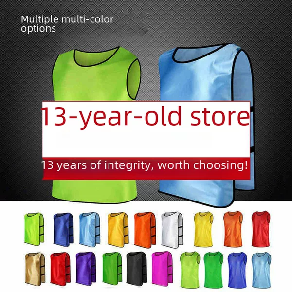 Manufacturers wholesale adult children's clothing basketball football training vest expansion number Group building vest team uniform