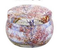 Latas de hojalata personalizadas para velas y alimentos, cajas de regalo, galletas, té y caramelos, fabricantes de Dongguan image 46