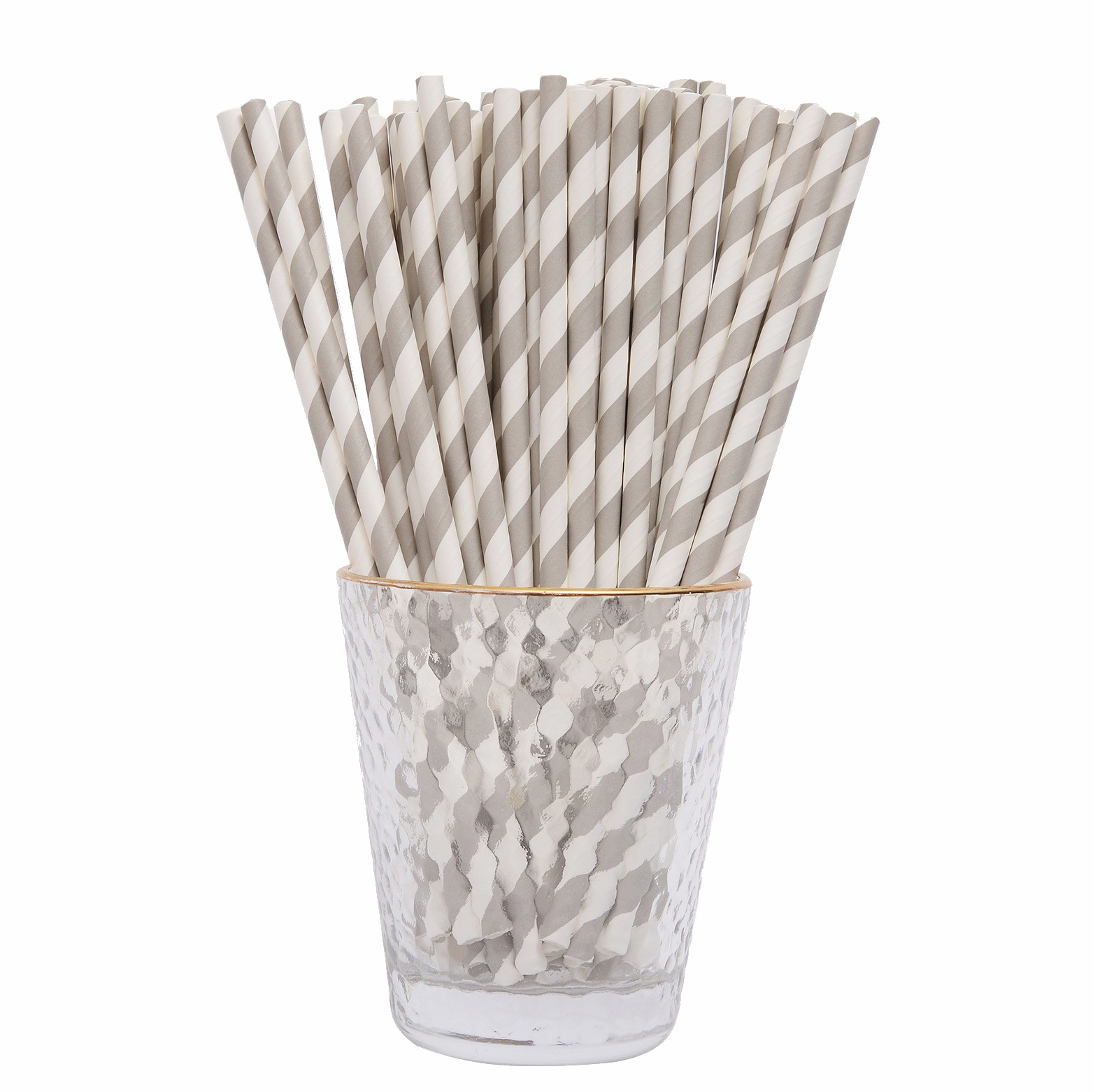 Inventario mayorista alargado paja de papel desechable degradable tira de papel paja de papel té de leche tubo de papel multicolor colorido