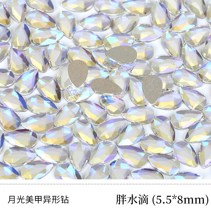 달빛 5.5*8mm 뚱뚱한 물방울 모양의 드릴 [단일 가격]]