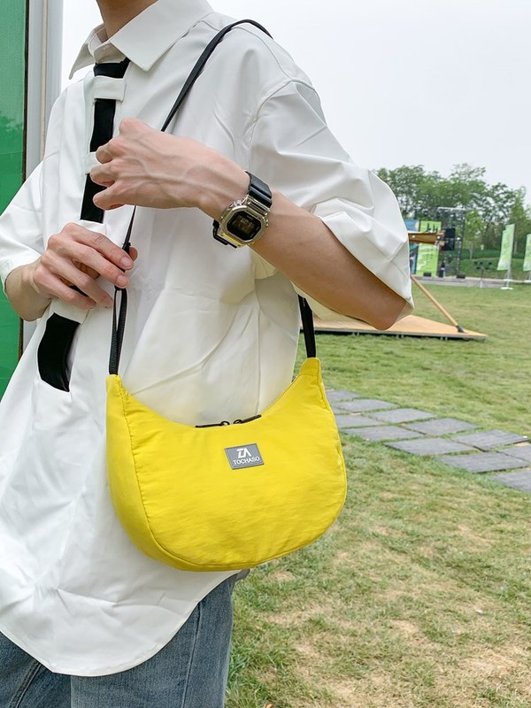 2025新款休闲户外男女同款潮酷背包大容量小众设计单肩包斜跨包|undefined