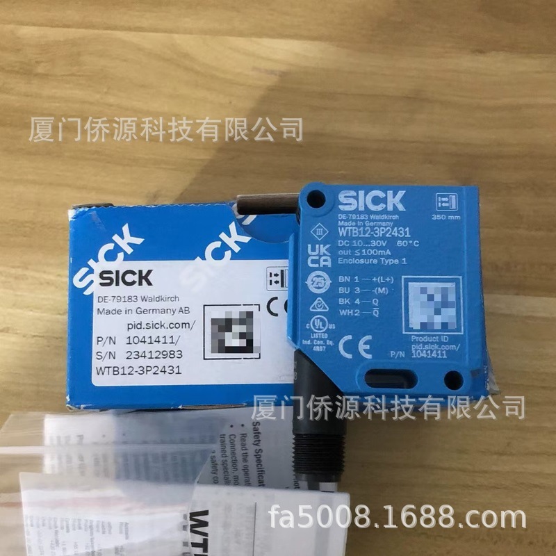 WTB12-3P2431西克sick光电传感器 订货号:1041411全新原装现货