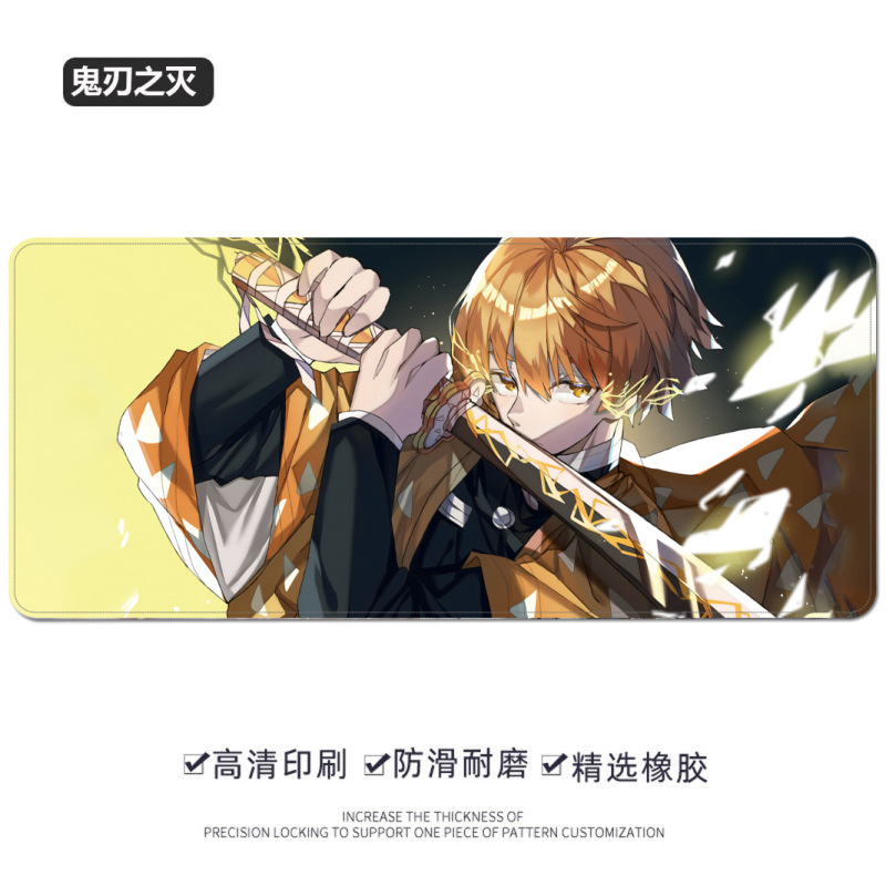 鬼滅の刃 マウスパッド カスタム 大型 IPコンピュータ オフィス ノートパソコン 滑り止め 漫画 アニメ ゲーム デスクパッド|undefined