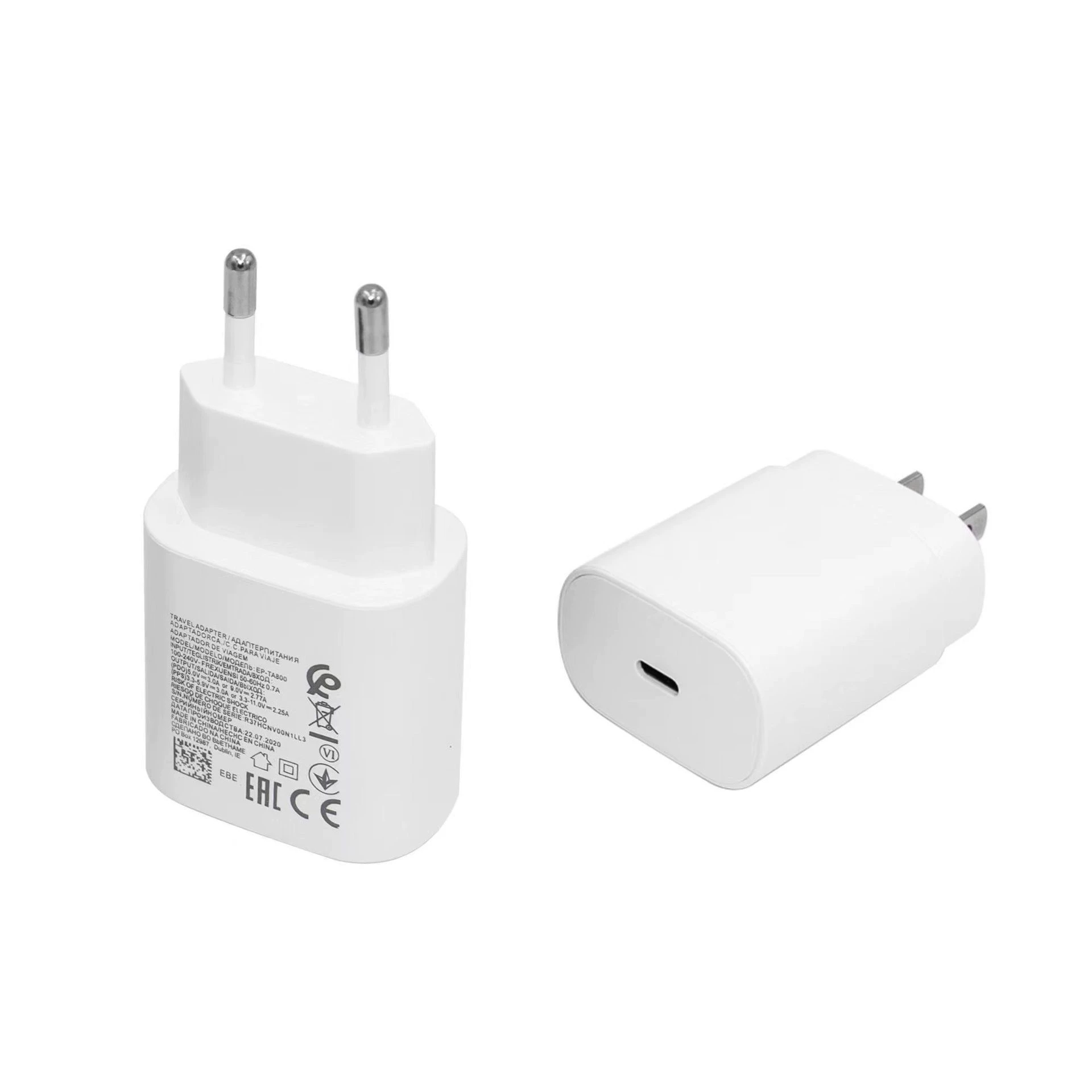 Подходит для зарядного устройства Samsung 25W s22/s21FE/s20+ для мобильного телефона Fold3 сверхбыстрая зарядка Note10/8 flash charge