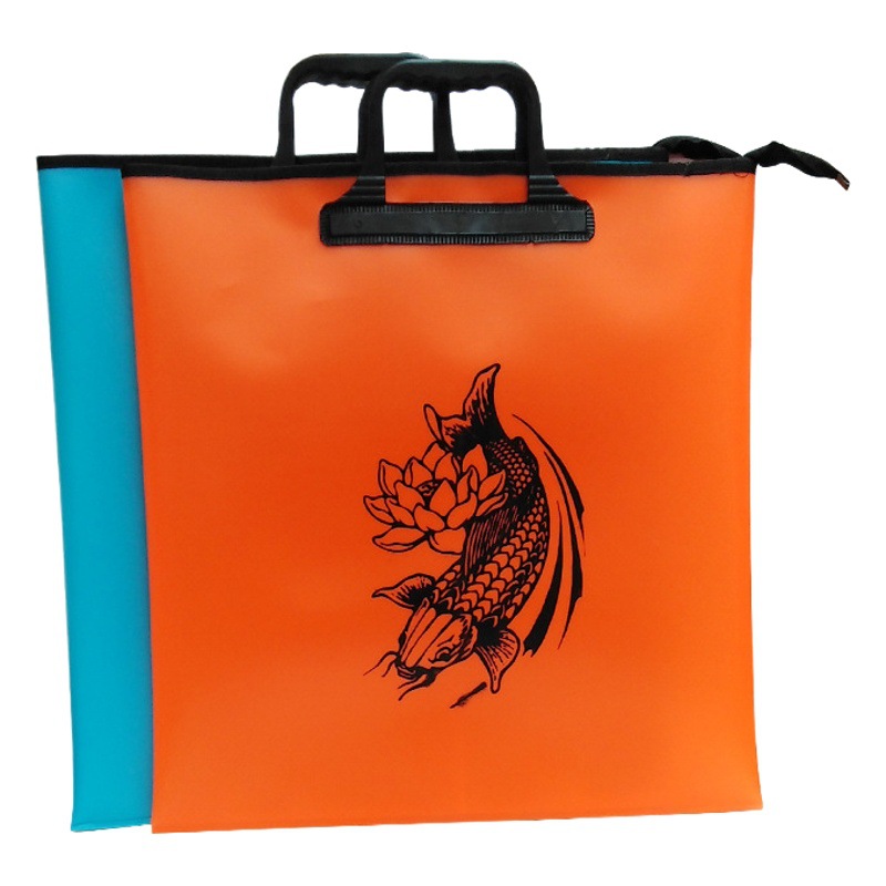 EVA Fish Bag Fishing Bucket Folding Fish Bag Portable Live Fish Bag Fishing Supplies Fish Bag Fishing Bag