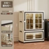 33865-3D Aixiang folding cabinet 1+1G-transparent