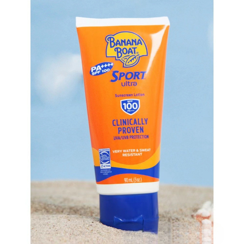 香蕉船防晒霜乳SPF110全身防水防汗防紫外线军训户外男女通用90m|undefined