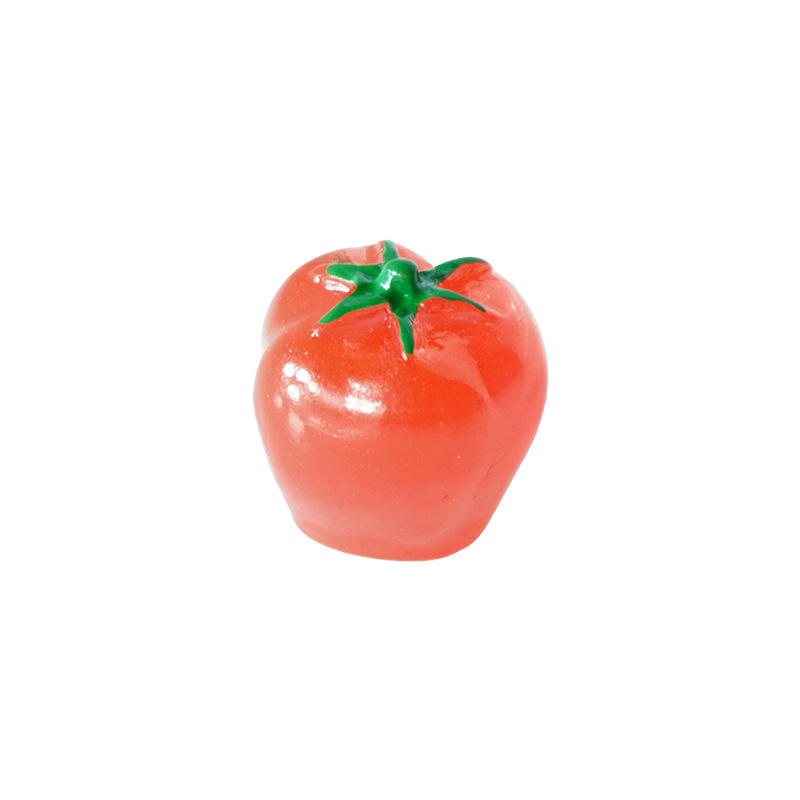 Fruit fresa modelo de uva simulación mini mini comida en miniatura resina luminosa bricolaje hecho a mano decoración de vegetales adornos