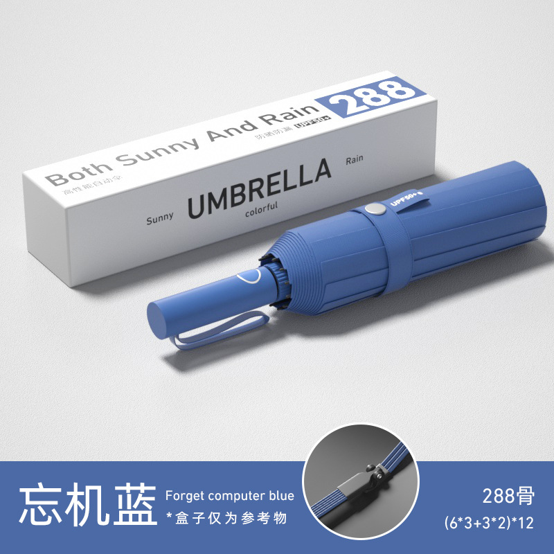 Paraguas personalizados paraguas plegables automáticos grandes para aumentar el refuerzo de paraguas solares para sol y lluvia paraguas al por mayor