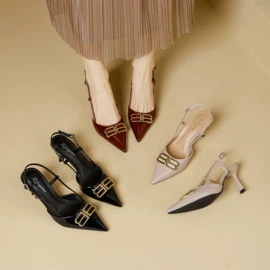 女式时装单鞋;女式皮靴;高跟凉鞋