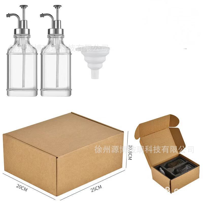 [실버] 스티커 깔때기가 포함된 펄 코튼 2개, 투명