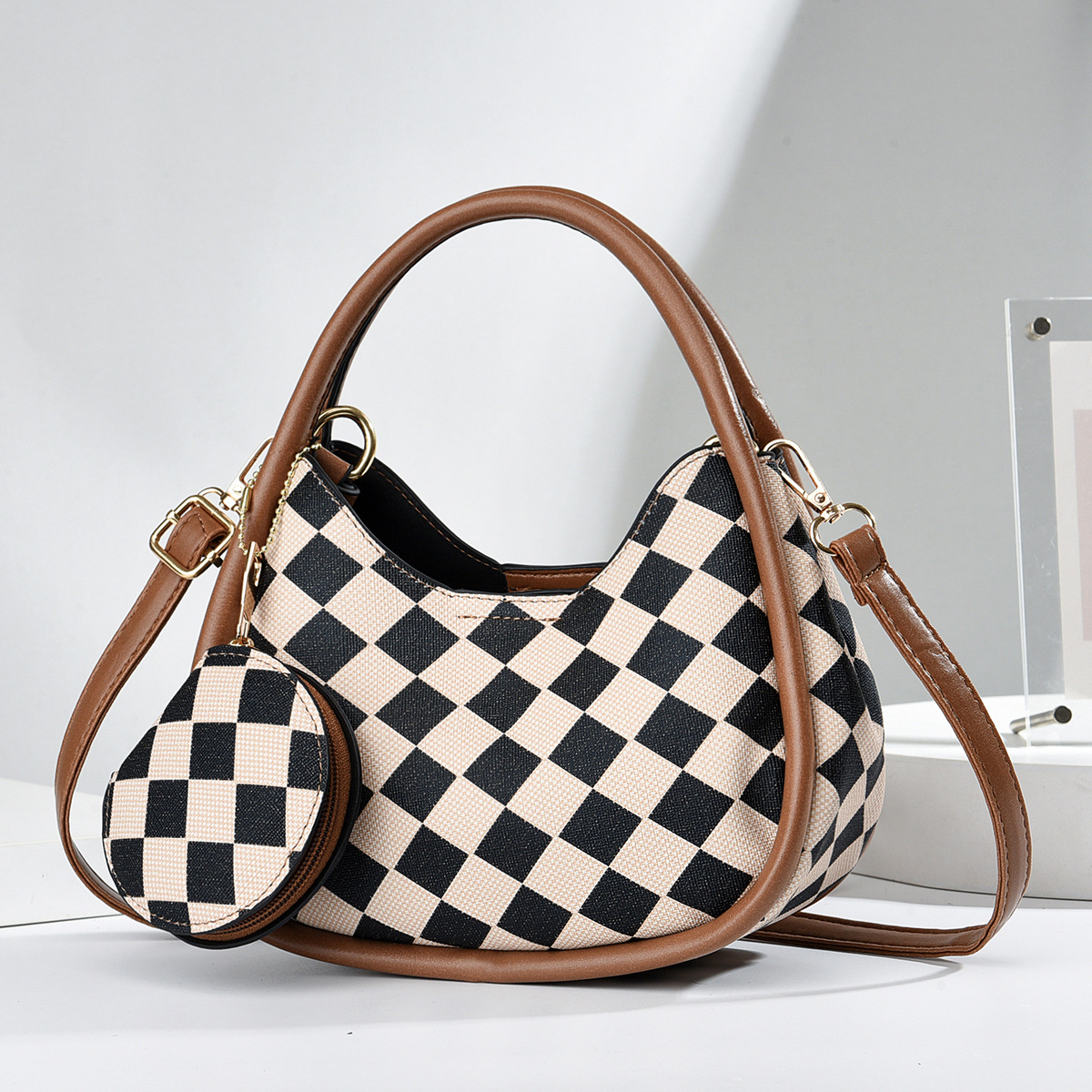 Nuevo bolso de alta calidad bolsas de mujer bolsas de comercio exterior transfronterizas bolsas de brazo texturas bolsas de hombro