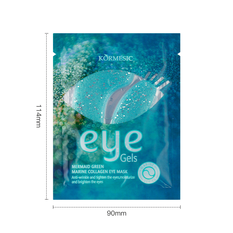 KORMESIC máscara de ojos de colágeno marino en inglés máscara de ojos máscara de comercio exterior transfronteriza fábrica al por mayor image 10