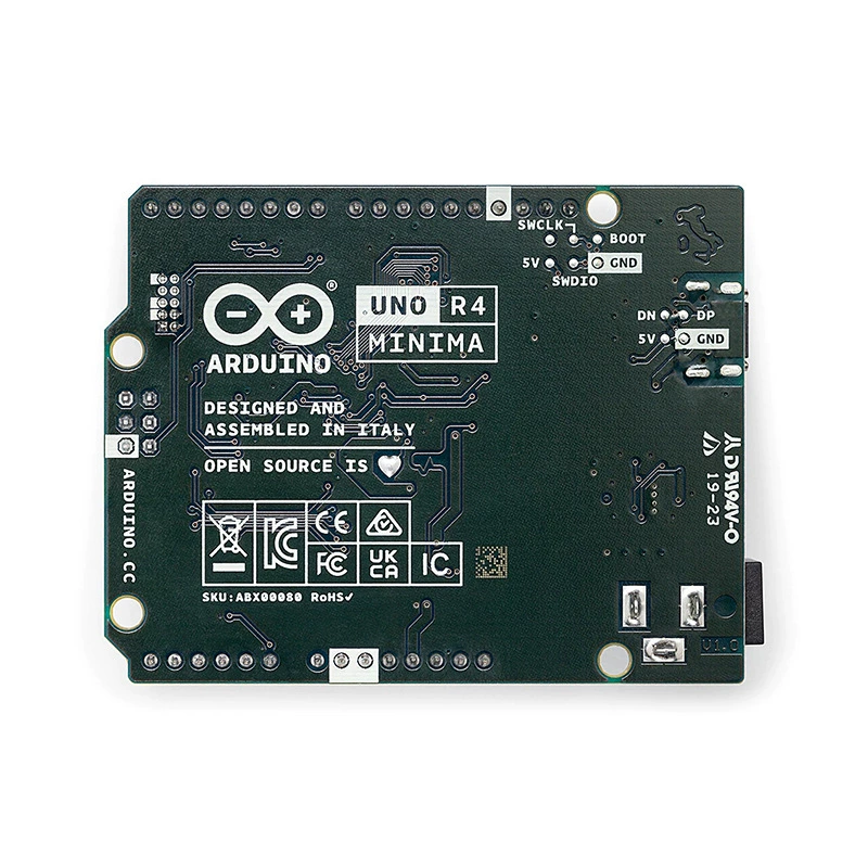 Оригинальная Arduino Uno R4 wifi / minima материнская плата Италия импорт ABX00087 / 80