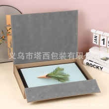 厂家直销新款结婚相册盒高档皮革礼盒包装箱手提书籍收纳盒