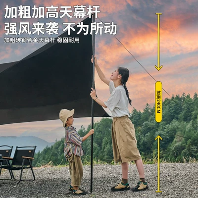 Avtomobil yan çətirləri: protection butterfly-shaped sunshade