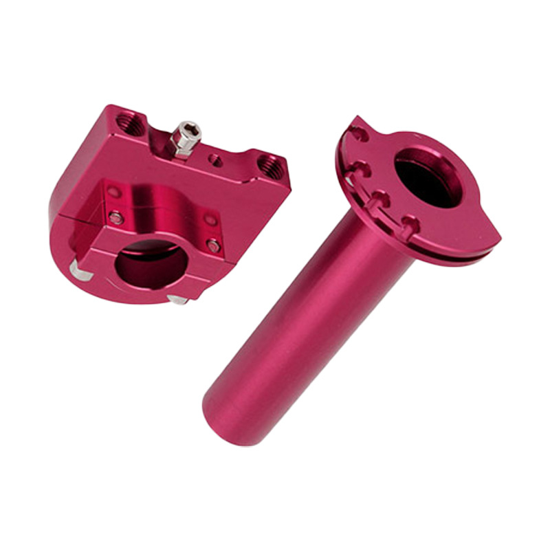 CNC电脑锣加工 摩托车改装配件 改装油门把手油门座定 制 厂家