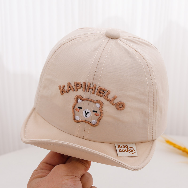 Sombreros infantiles primavera y otoño delgados sombreros de pato para niños sombreros de béisbol para niños sombreros de secado rápido primavera