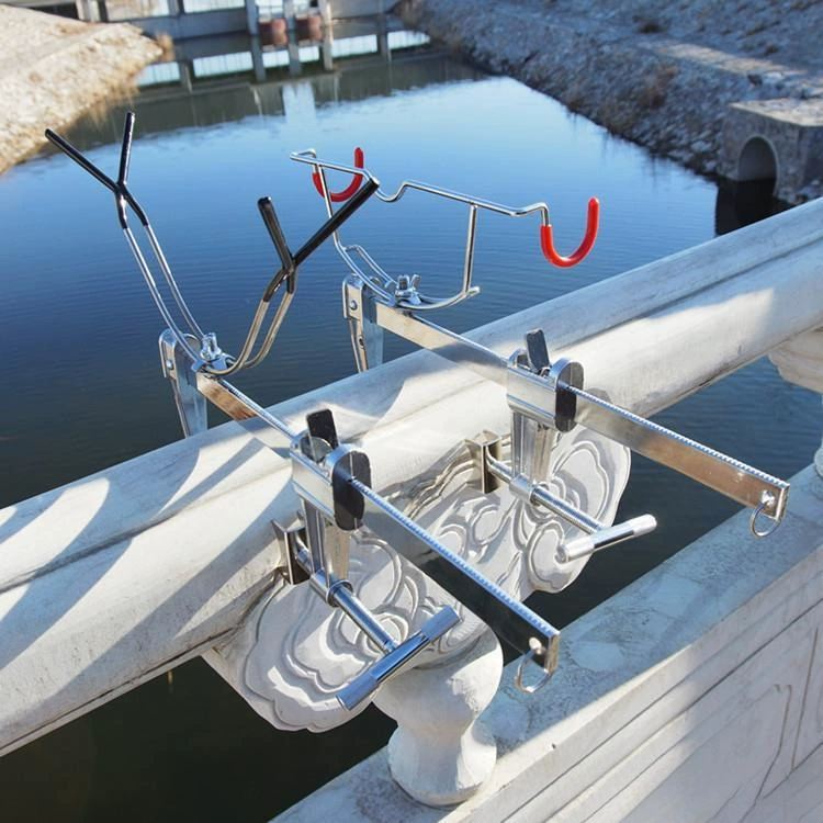 Новый многофункциональный мост рыболовный кронштейн плот бамбуковый гребной столб рыболовный турель стержень клапан морской удочки оптом