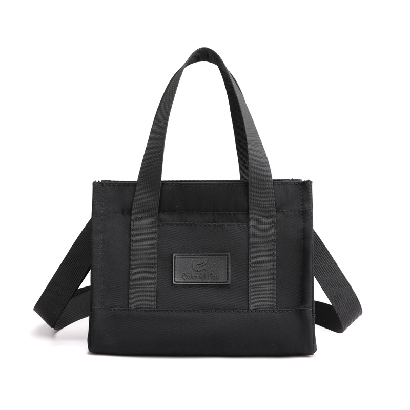 Bolsos de mujer de nylon impermeables transfronterizos, bolsos de moda y sencillos, bolsos de personalidad, compras ligeras, bolsos de hombro único portátiles