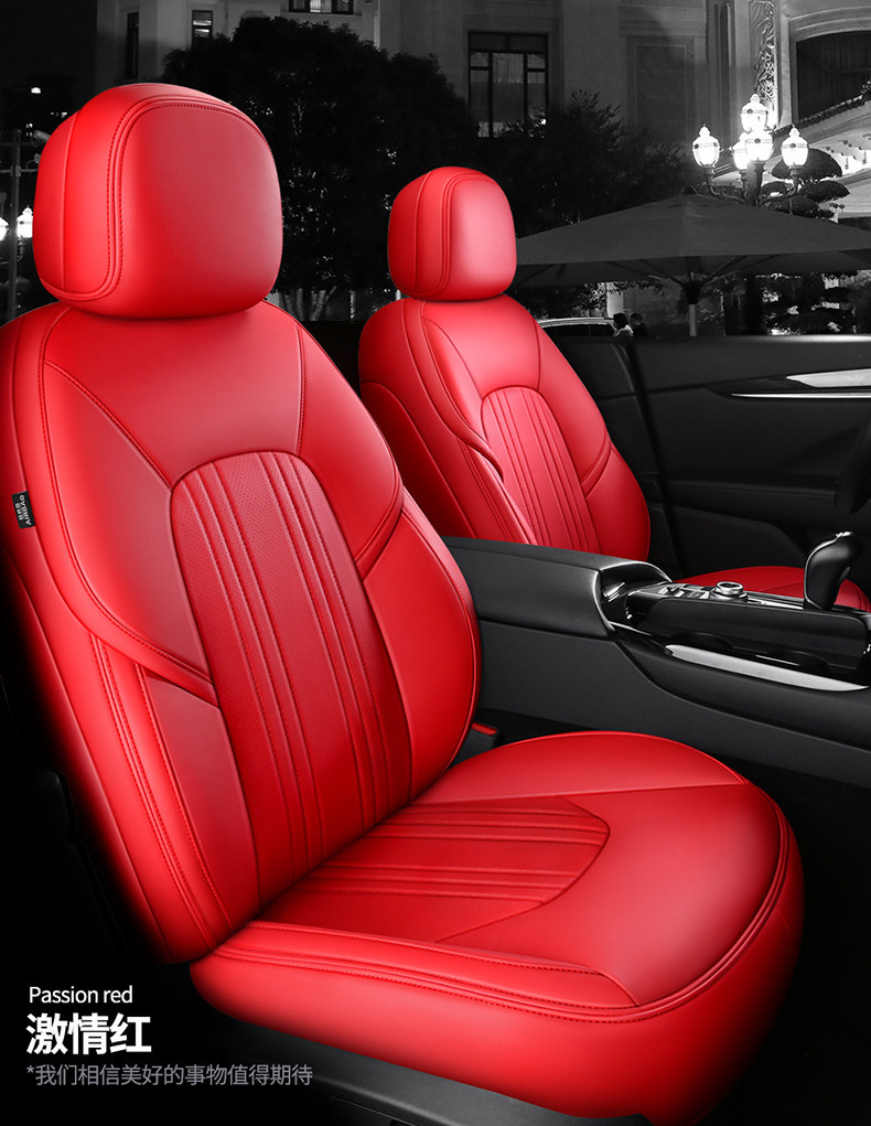 Changan cs75Plus/cs55/cs35 Eado x5 Nuoyumi Deep Blue All-Season Full-Coverage Genuine Leather Car Seat Covers