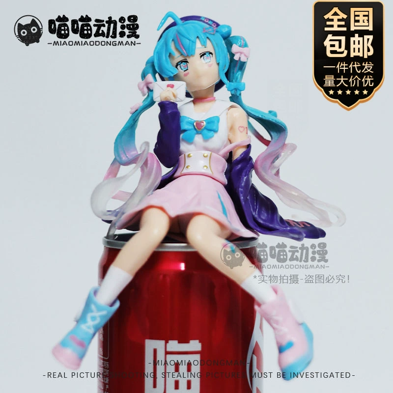 Дропшиппинг/Оптовая продажа XO шляпа Хацунэ матросский костюм прессованная лапша быстрого приготовления Хацунэ анимационная фигурка оптовая продажа модели