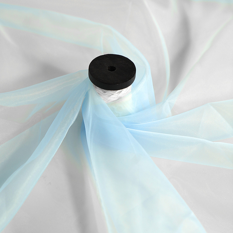 10d Ruyi ultra-delgada tela suave y transparente oigan tela de ropa de boda ropa de estilo chino pañuelo de baile tela de gaza