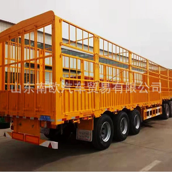 Прямая продажа с фабрики 13m пневматическая подвеска, подушка безопасности, дисковый тормоз, высокобортный транспортный полуприцеп