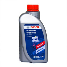 BOSCH博世刹车油DOT4汽车摩托车电动车制动液离合器油正品通用1L.