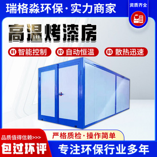 High Temperature Paint Room Painting Equipment Dust-Free Full Set of Spray Plastic Equipment Furniture Hardware Drying Room Car Spray Paint Room