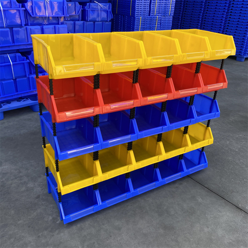 福建宁德仓储货架物料盒 斜口组立式零件盒五金螺丝电子元件盒
