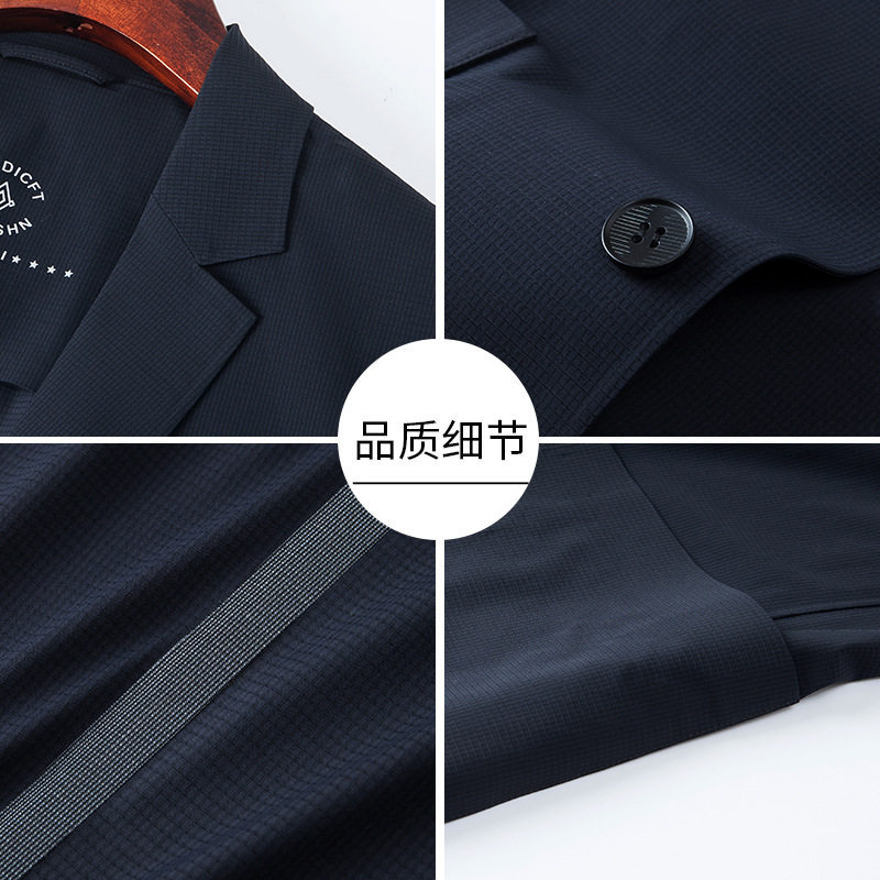 Áo vest nam chống nắng mỏng nhẹ phủ chống thấm, co giãn, không cần ủi, dáng ôm — Màu đen, Xanh lục xám, Xanh hải quân