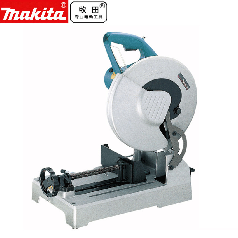 日本makita牧田大功率不锈钢金属角铁钢材切割机45角度型材垒德株