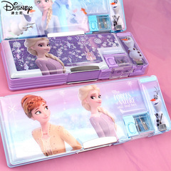 Disney Pencil Case for Girls, Snow White and the Seven Dwarfs Princess Theme Multifunctional School Supplies Bag Cartoon Large Capacity Pencil Pouch