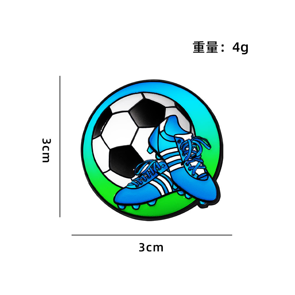 Copa del Mundo 2026 Broches de fútbol Hercules Copa Eventos deportivos Fans Recuerdo Insignia de metal PIN